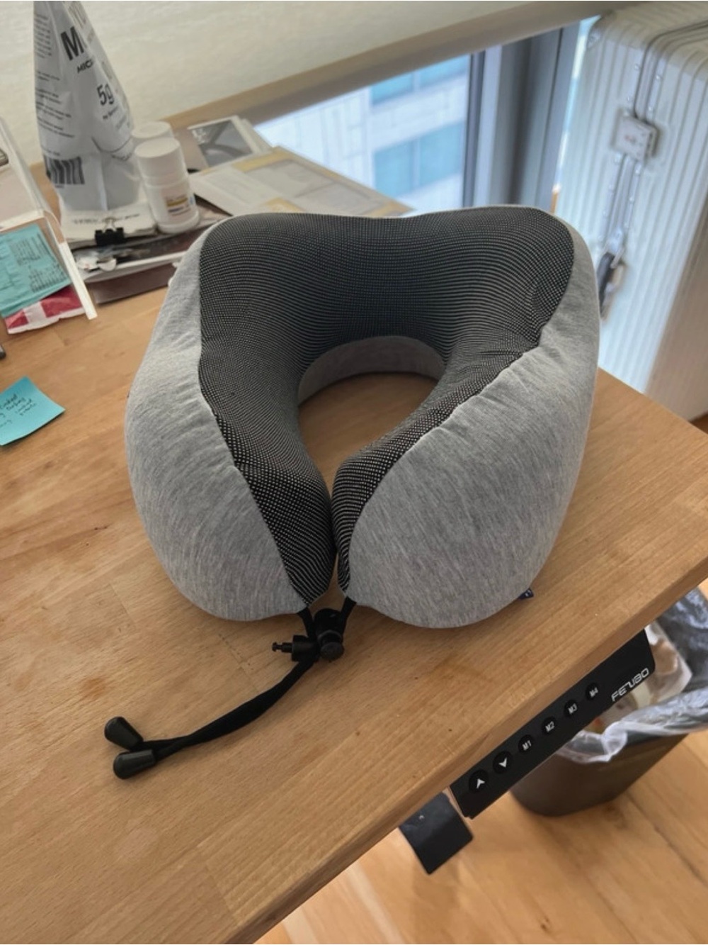 Amazon Travel Neck Pillow with cloth bag